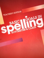 (image for) Basic Goals in Spelling 2 8th Edition TE (TE)(Wiro) - Click Image to Close