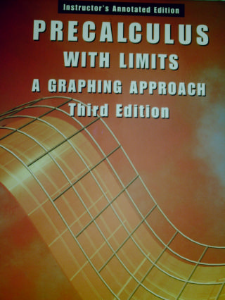 Precalculus With Limits Fourth Edition Answers
