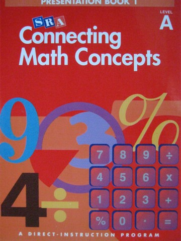 (image for) Connecting Math Concepts A Presentation Book 1 (TE)(Spiral)