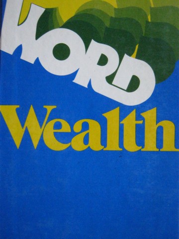 (image for) Word Wealth (H) by Ward S Miller - Click Image to Close