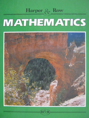 (image for) Harper & Row Mathematics 5 2nd Edition (H) by Payne, Bunch,