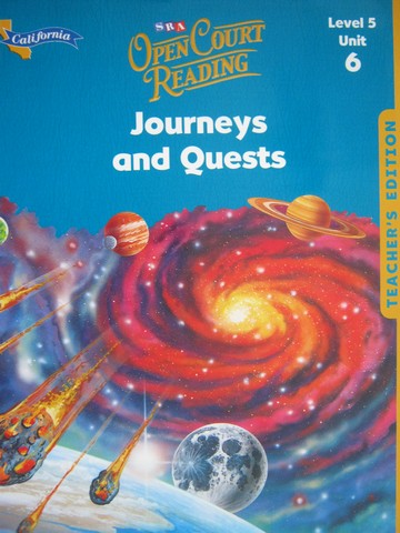 (image for) SRA Open Court Reading 5.6 Journeys & Quests TE (CA)(TE)(Spiral)