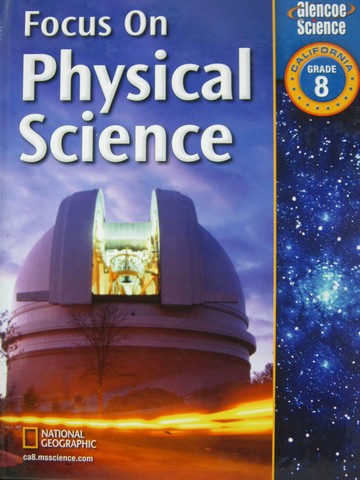 (image for) Focus on Physical Science (CA)(H) by Dingrando, Fisher, Haase,