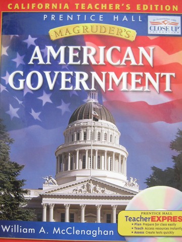 (image for) Magruder's American Government 2006 TE (CA)(TE)(H) by McClenaghan