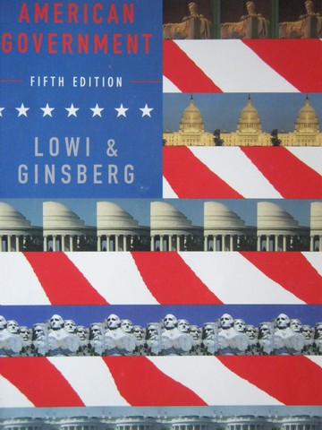(image for) American Government 5th Edition (P) by Lowi & Ginsberg