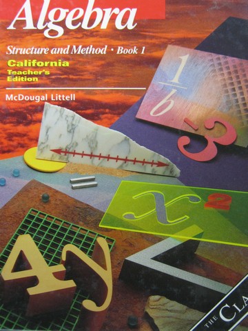 (image for) Algebra Structure & Method Book 1 TE (CA)(TE)(H) by Brown,