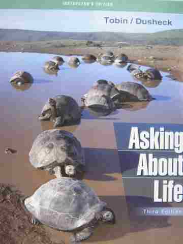 (image for) Asking about Life 3rd Edition IE (TE)(H) by Tobin & Dusheck