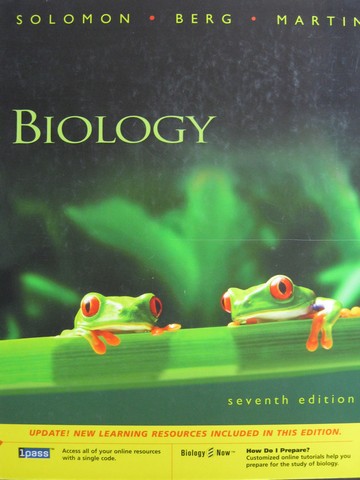 (image for) Biology 7th Edition (H) by Solomon, Berg, & Martin