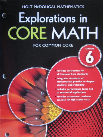 (image for) Explorations in Core Math for Common Core 6 (P)