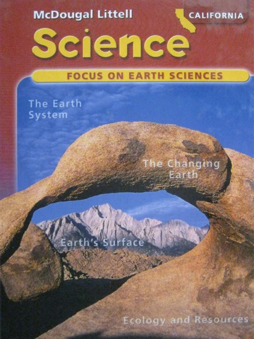 (image for) Focus on Earth Sciences California Edition (CA)(H) by Trefil,