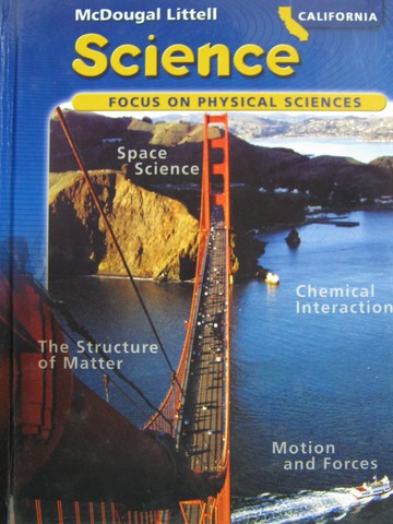 (image for) Focus on Physical Sciences (CA)(H) by Trefil, Calvo, & Cutler