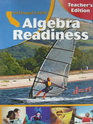 (image for) ML Algebra Readiness California TE (CA)(TE)(H) by Anderson