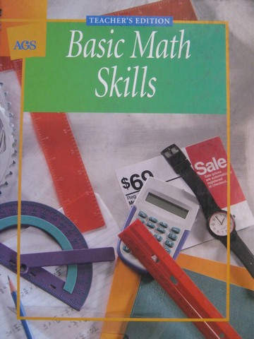 (image for) AGS Basic Math Skills TE (TE)(Spiral) by Treff & Jacobs