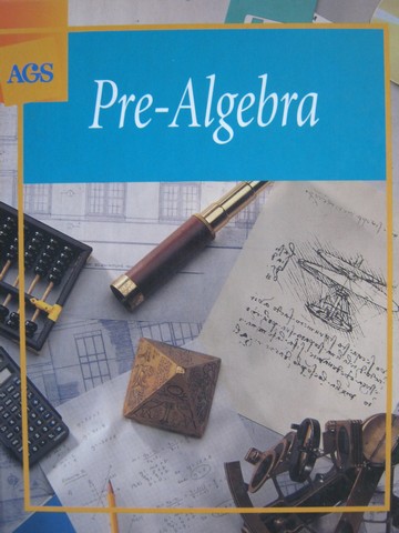 (image for) AGS Pre-Algebra (H) by Siegfried Haenish