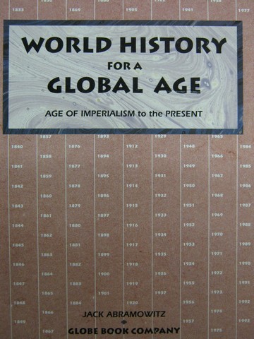 (image for) World History for A Global Age Book 2 (P) by Abramowitz