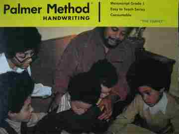 (image for) Palmer Method Manuscript Writing 1 Consumable Edition (P)