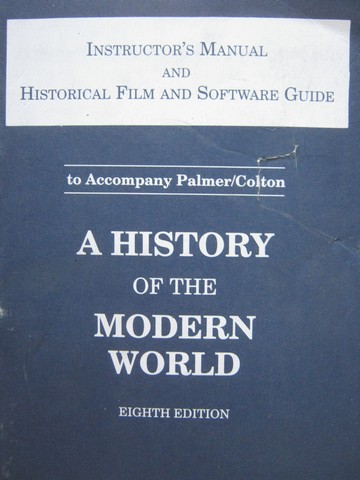 (image for) A History of the Modern World 8th Edition IM (TE)(P) by Jensen