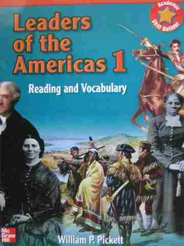 (image for) Leaders of the Americas 1 Reading & Vocabulary (P) by Pickett - Click Image to Close
