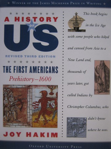 (image for) A History of US Revised 3rd Edition 1 The First Americans (P)