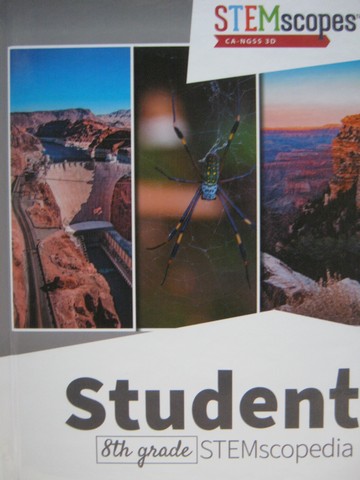 (image for) STEMscopes 8 Student STEMscopedia (CA)(H)