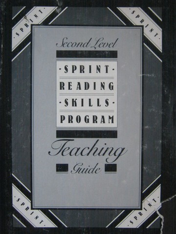(image for) Sprint Reading Skills Program Level 2 TG (TE)(P) by Schapiro