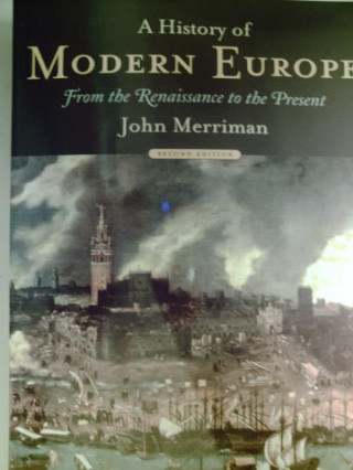 (image for) A History of Modern Europe 2nd Edition (P) by Merriman