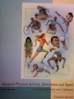 (image for) Adapted Physical Activity Recreation & Sport 5th Edition (H)