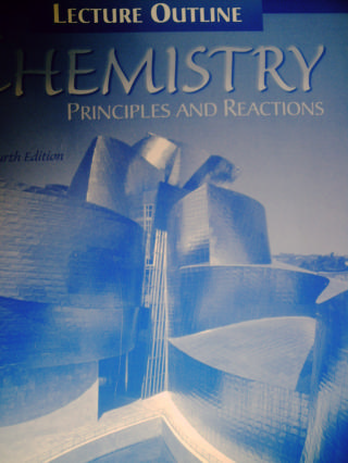 (image for) Chemistry Principles & Reactions 4th Edition Lecture Outline (P)
