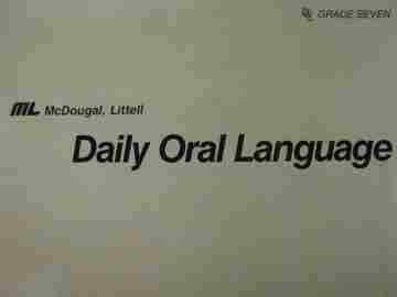 (image for) Daily Oral Language 7 TG (TE)(Wiro) by Vail & Papenfuss - Click Image to Close