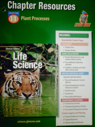 Glencoe Life Science Chapter Resources 14 Fish Amphibians & (P