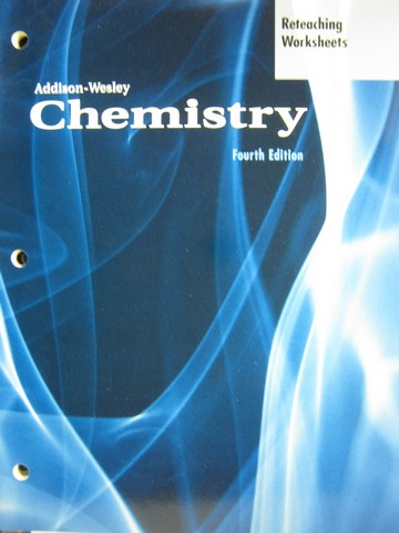 (image for) Chemistry 4th Edition Reteaching Worksheets (P)