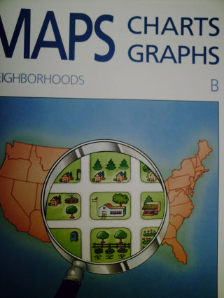 (image for) Maps Charts Graphs Level B Neighborhoods (P) by Sally J Allen