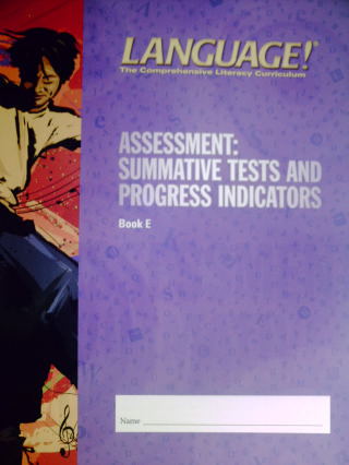 (image for) Language! 3e E Summative Tests & Progress Indicators (P) - Click Image to Close