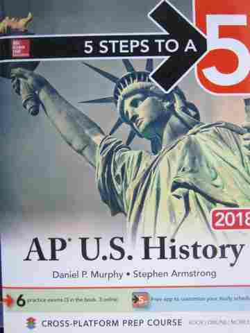(image for) 5 Steps to a 5 AP U S History 2018 (P) by Daniel Murphy & Stephen Armstrong