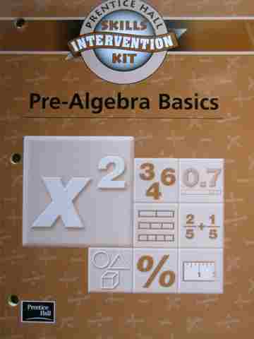 (image for) Skills Intervention Kit Pre-Algebra Basics (P) - Click Image to Close