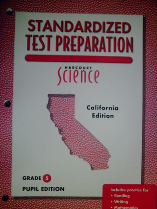 Harcourt Science 5 Standardized Test Preparation (CA)(P) [015321161X