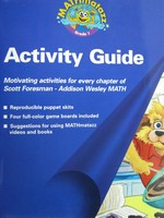 (image for) MATHmatazz Grade 1 Activity Guide (P) by Nina B Link