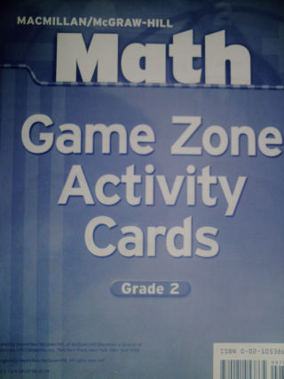 (image for) Math 2 Game Zone Activity Cards (PK)