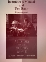 (image for) A History of the Modern World 9e IM & Test Bank (P) by McLean