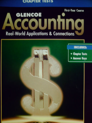 (image for) Accounting 1st-Year Course 5e Chapter Tests (P)
