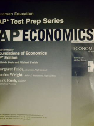 (image for) AP Test Prep Series AP Economics (P) by Pride, Wright, & Rush
