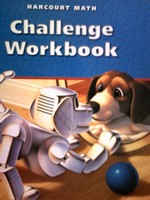 (image for) Harcourt Math 3 Challenge Workbook (CA)(P)