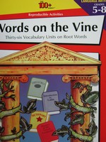 (image for) Words on the Vine Grades 5-8 (P) by Claudia Vurnakes