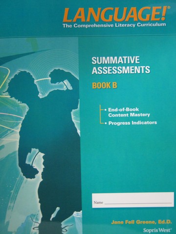 (image for) Language! 4th Edition B Summative Assessments (P) by Greene - Click Image to Close