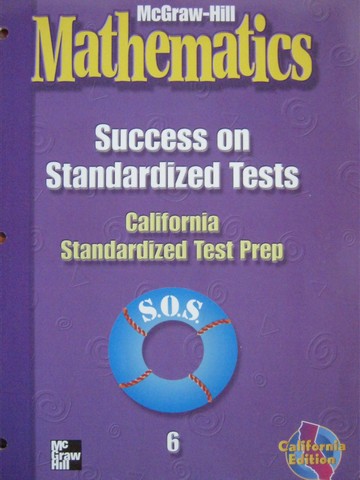 (image for) McGraw-Hill Mathematics 6 Success on Standardized Tests (CA)(P)