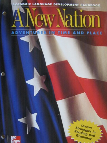 (image for) A New Nation 5 Academic Language Development Handbook (P)