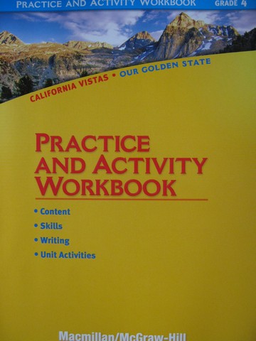 (image for) California Vistas 4 Practice & Activity Workbook (CA)(P)