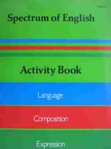 (image for) Spectrum of English 5 Green Activity Book (P) by Dietz - Click Image to Close