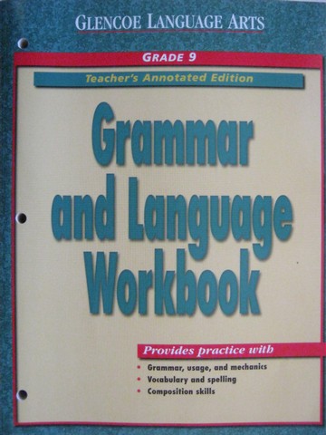 (image for) Grammar & Language Workbook 9 TAE (TE)(P)