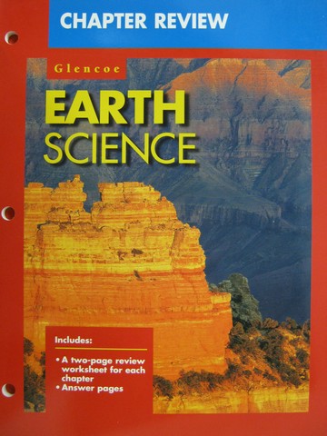 (image for) Glencoe Earth Science Chapter Review (P)